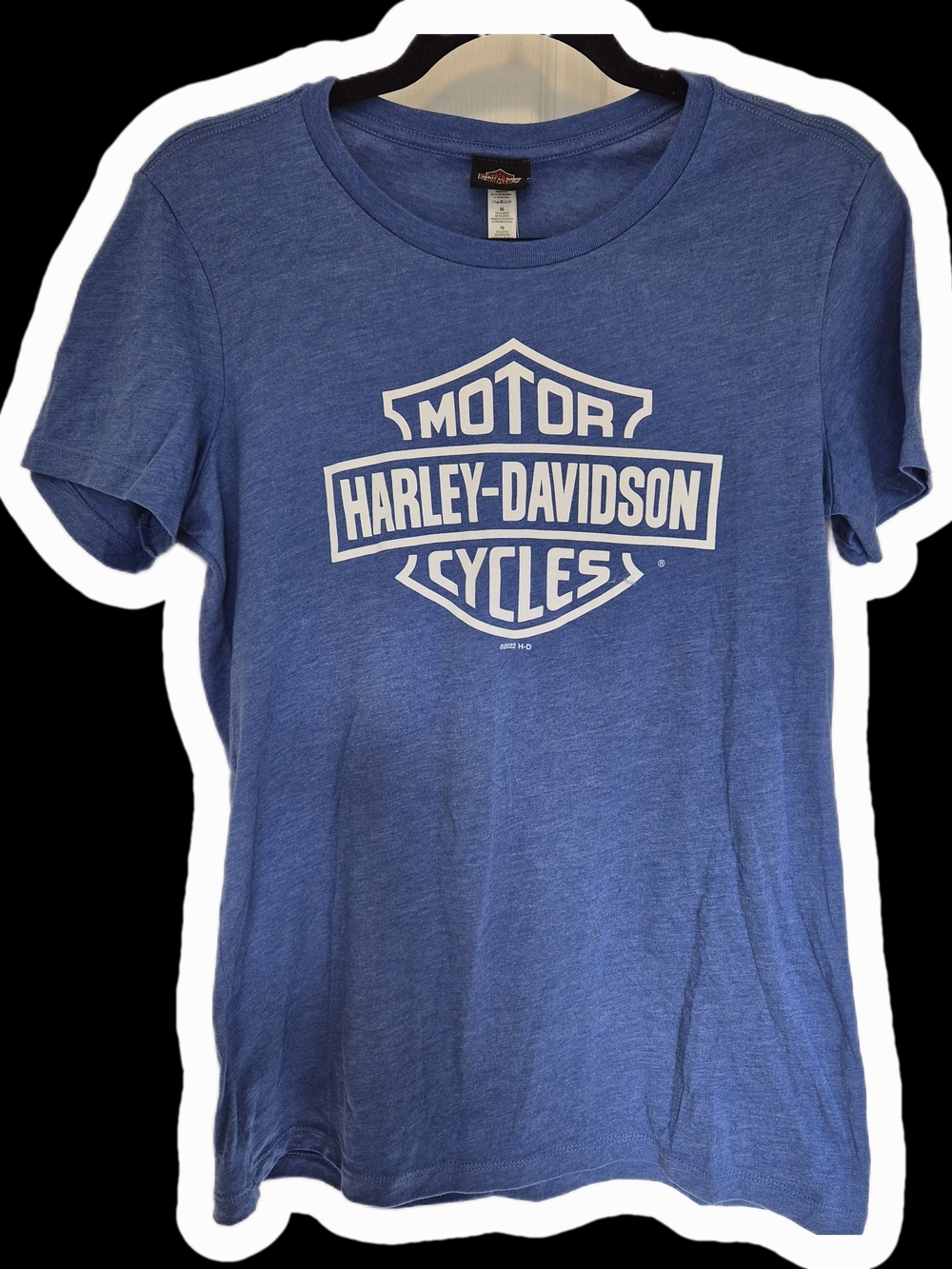 Harley-Davidson Blue Short-Sleeve Logo Tee